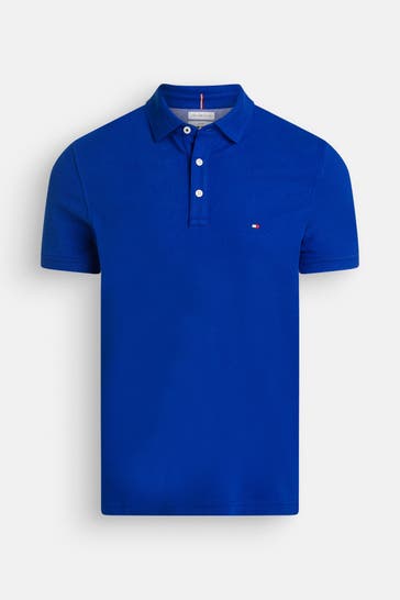 TOMMY HILFIGER Polo-Shirt königsblau
