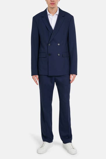 KARL LAGERFELD Anzug dunkelblau