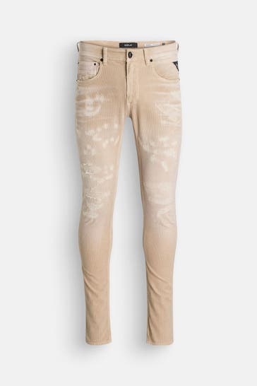 REPLAY Cordhose 'Johnfrus' beige