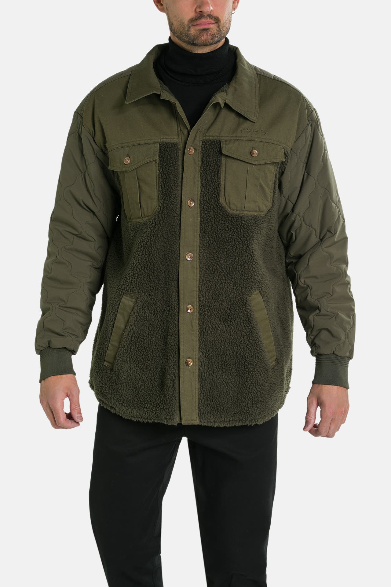 DESIGUAL Übergangsjacke oliv, Bild 1