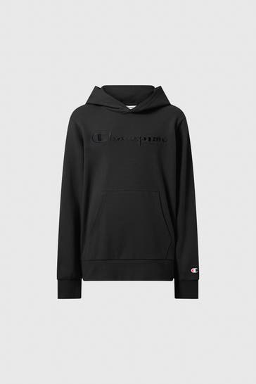 CHAMPION Hoodie schwarz