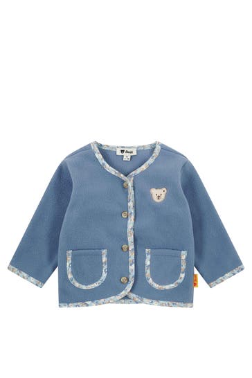 STEIFF Fleecejacke rauchblau