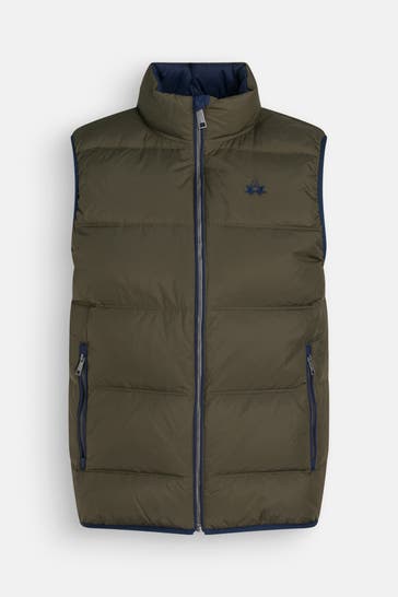 LA MARTINA Weste oliv