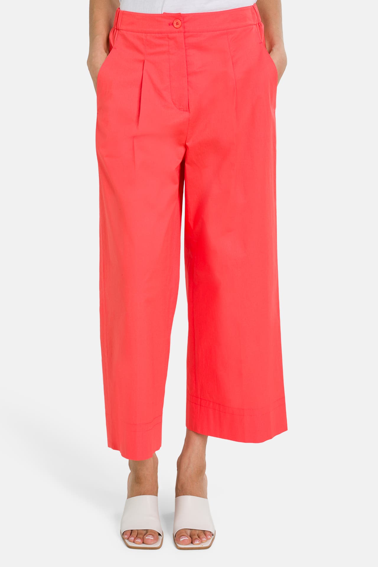 LUISA CERANO Stoffhose orangerot, Bild 1