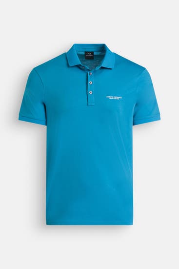 ARMANI EXCHANGE - Polo-Shirt türkis