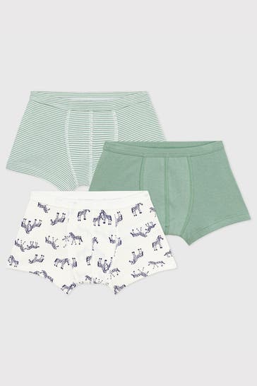 PETIT BATEAU 3er Pack Unterhosen gemustert