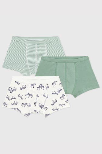 PETIT BATEAU 3er Pack Unterhosen gemustert