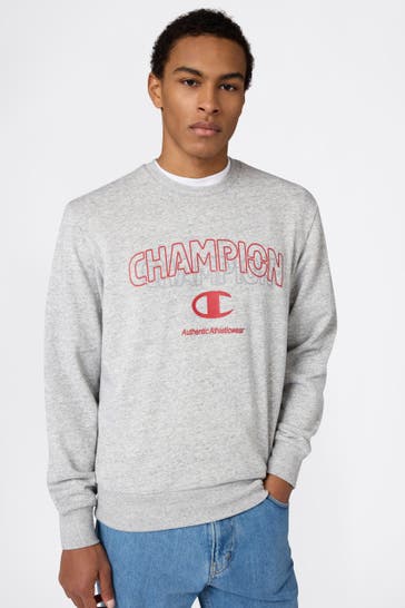 CHAMPION Sweatshirt grau