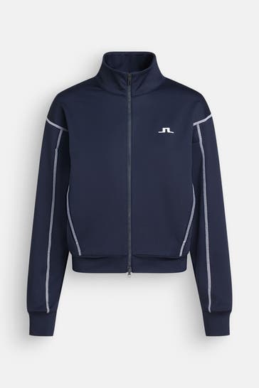 J.LINDEBERG SPORTSWEAR Sweatjacke 'Belinda' navy