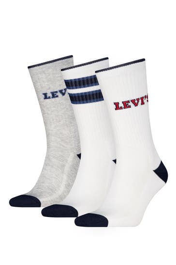 LEVI'S® 3er-Pack Socken mehrfarbig
