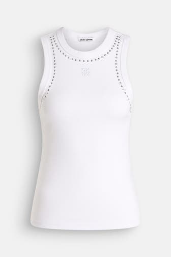 DKNY Top 'Dome' weiß