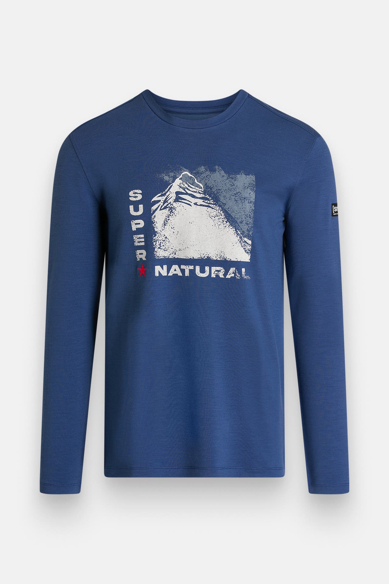 SUPER.NATURAL Baselayer azurblau, Bild 1