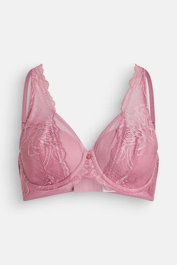 TRIUMPH Bügel-BH 'Wild Peony' dunkelrosa