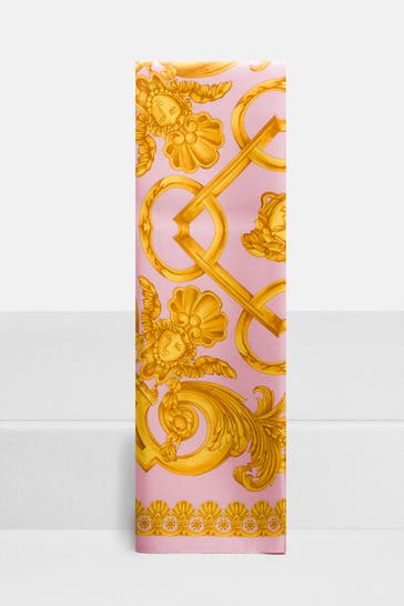 VERSACE Seidentuch gemustert