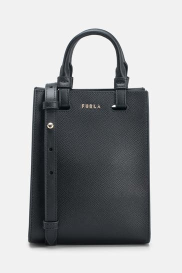 FURLA Umhängetasche 'Deva' schwarz