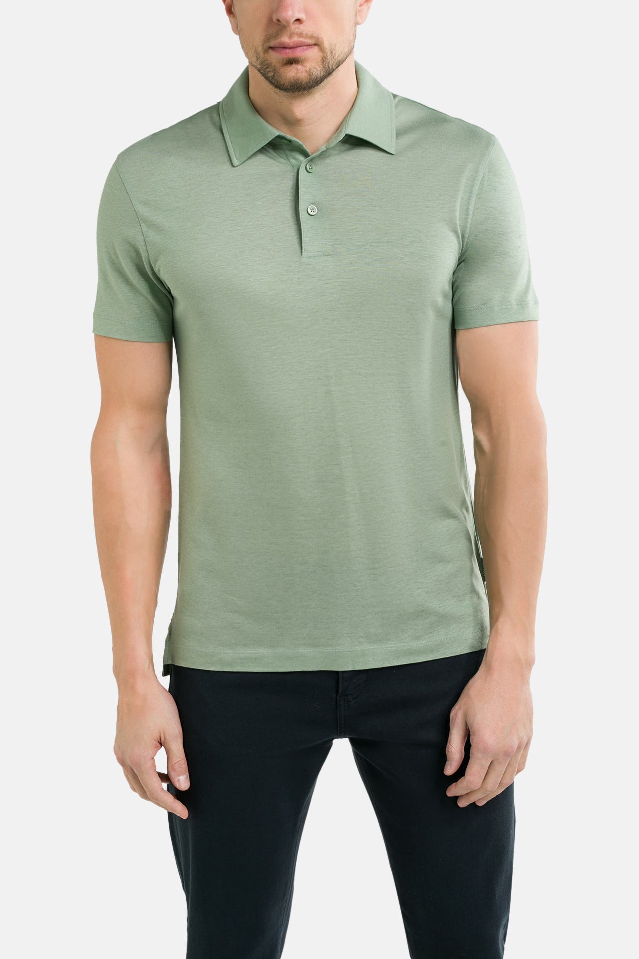 BOSS Polo-Shirt 'P-Pitton' Pastelgrün, Bild 1