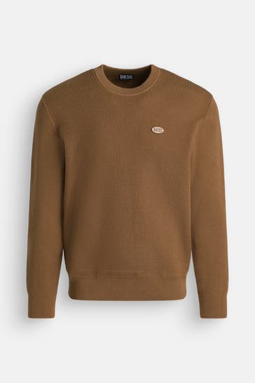 DIESEL Strickpullover camel