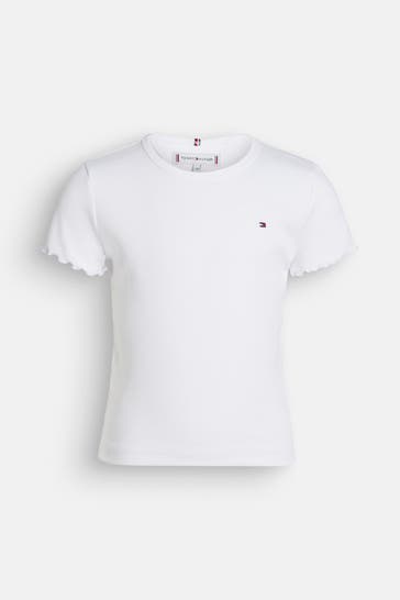 TOMMY HILFIGER T-Shirt weiß