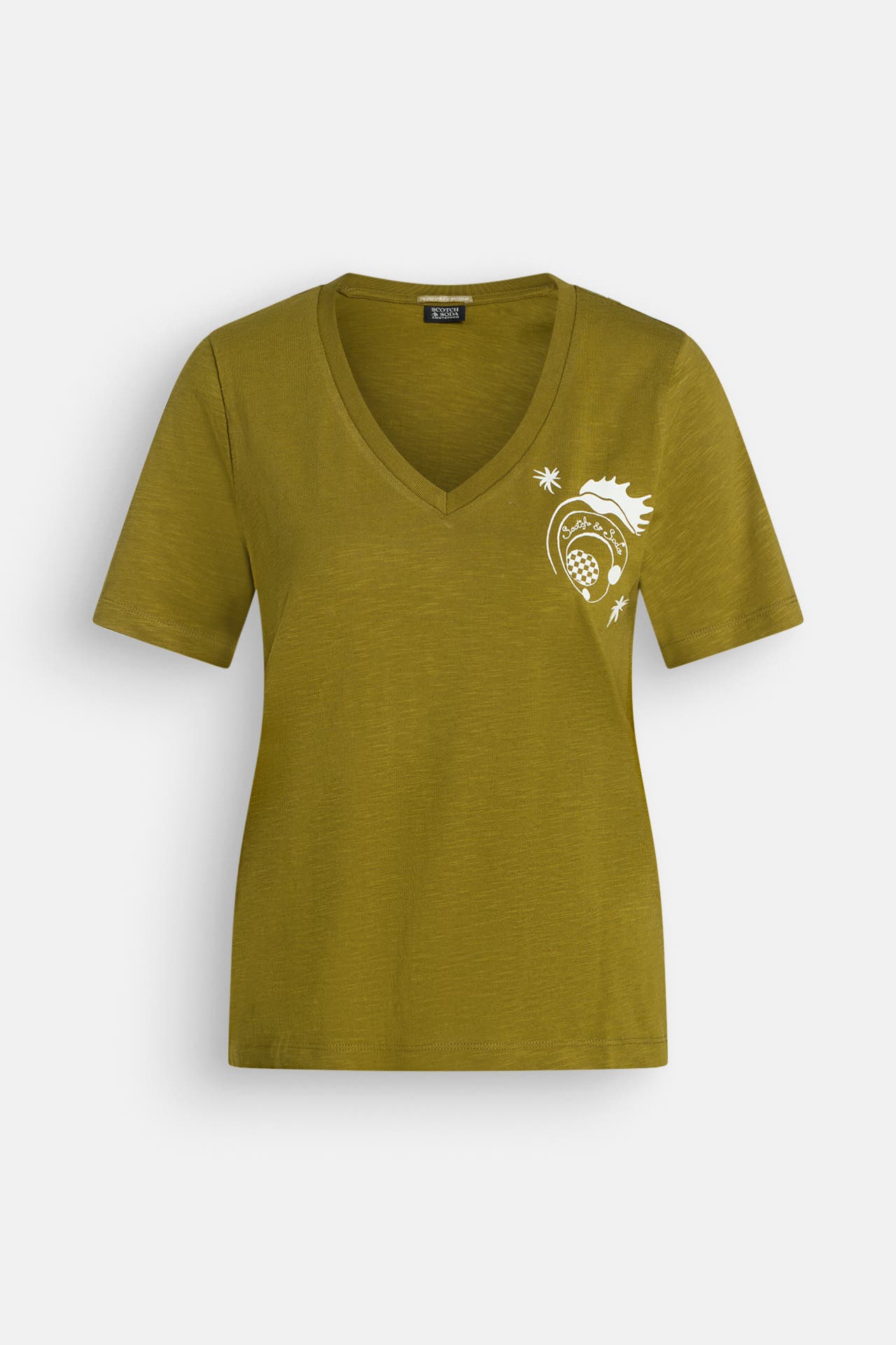 SCOTCH & SODA T-Shirt khaki, Bild 1