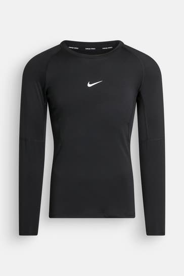 NIKE Longsleeve schwarz