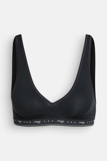 SLOGGI Bustier schwarz