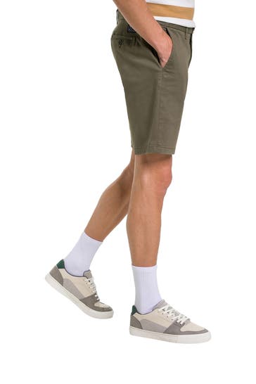 BEN SHERMAN Chino-Shorts oliv