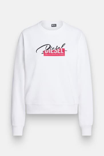 DIESEL Sweatshirt weiß