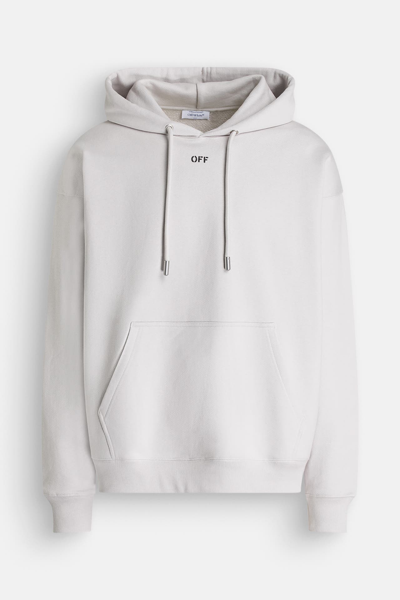 OFF-WHITE Hoodie hellgrau, Bild 1
