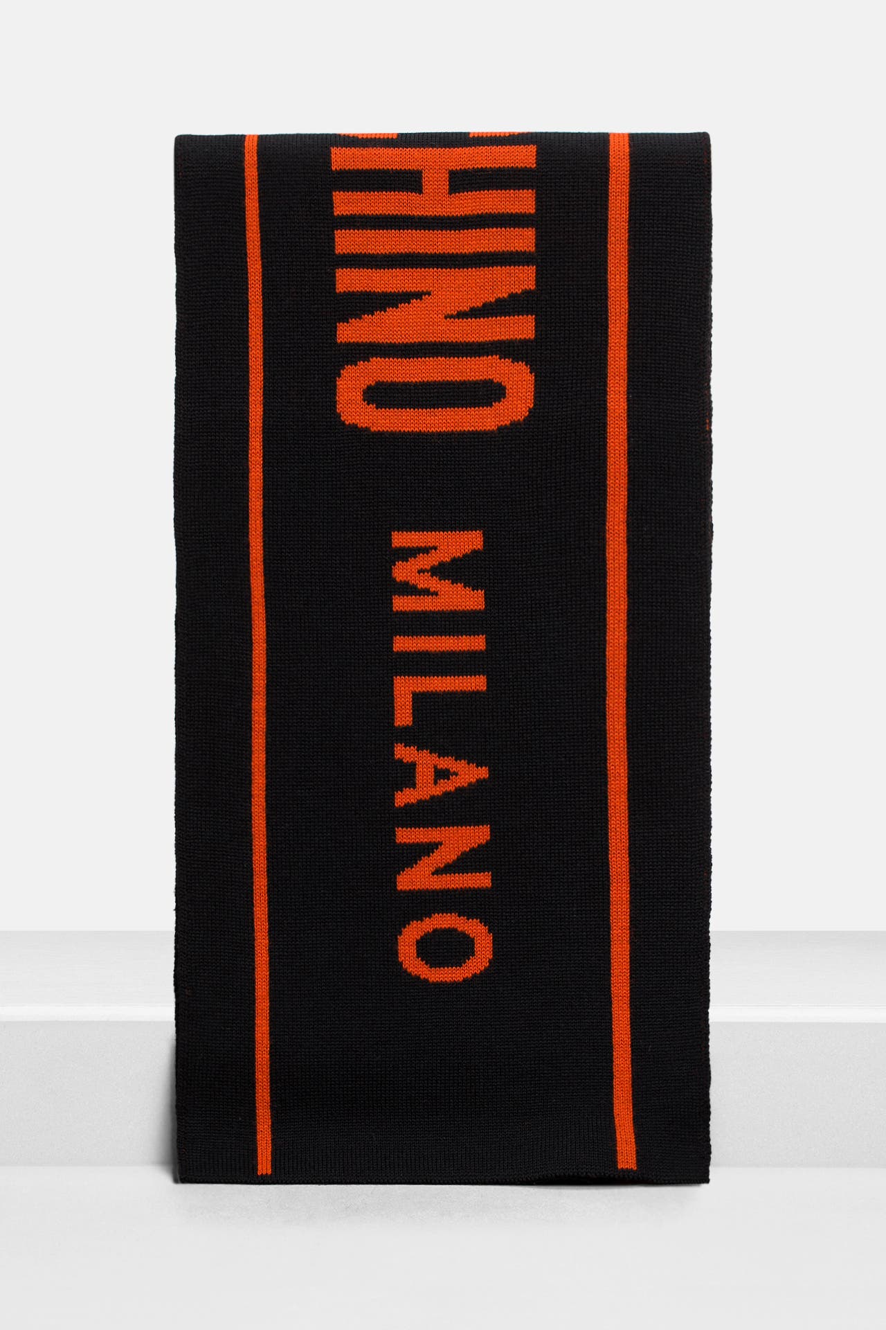 MOSCHINO Wollmix-Schal zweifarbig, Bild 1