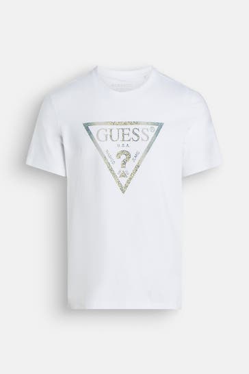 GUESS T-Shirt weiß