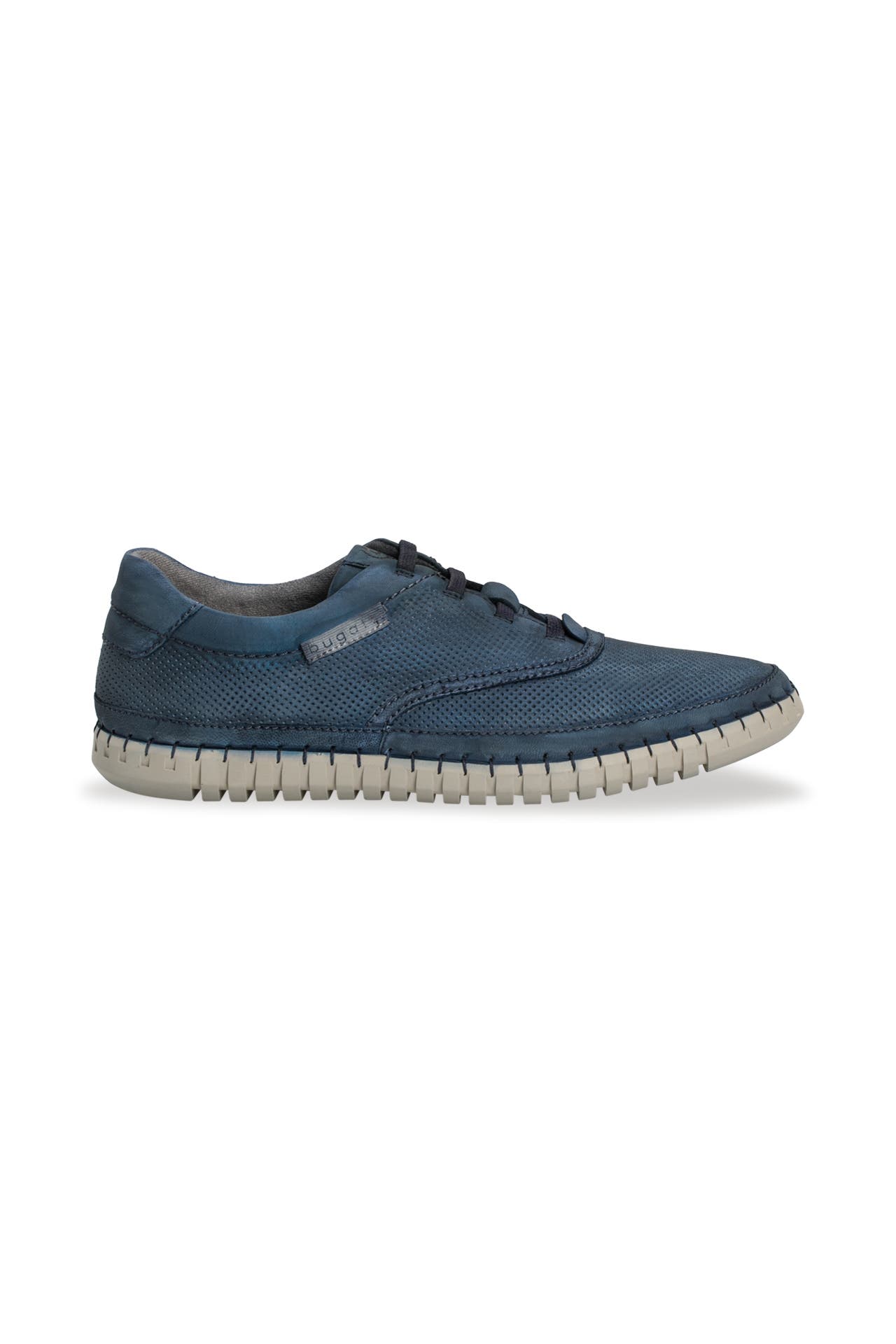 BUGATTI Leder-Sneaker 'Baloo' graublau, Bild 1
