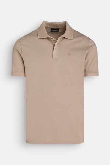 EMPORIO ARMANI Polo-Shirt greige