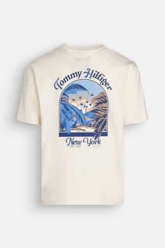 TOMMY HILFIGER T-Shirt ecru
