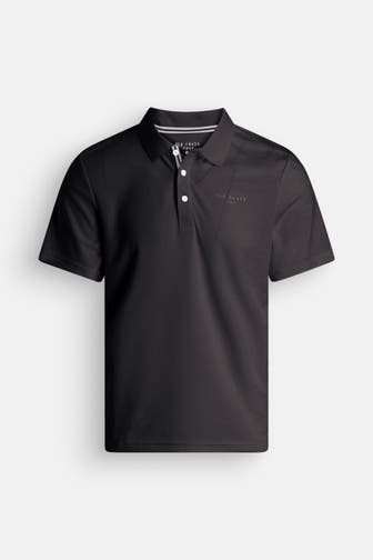 TED BAKER Polo-Shirt schwarz