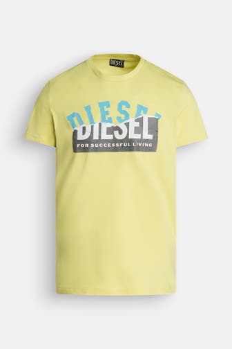 DIESEL T-Shirt 'Diego' gelb