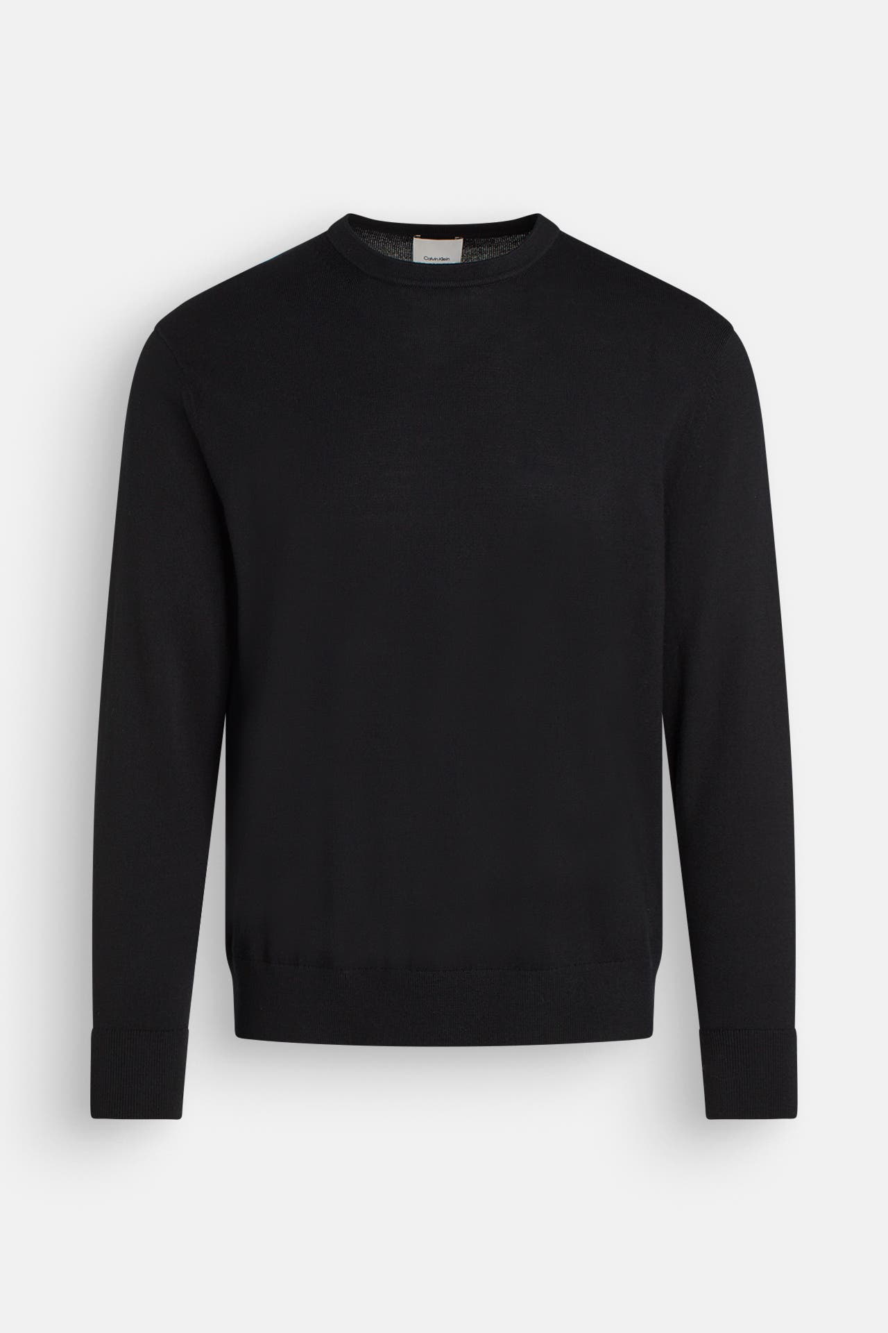 CALVIN KLEIN Wollpullover schwarz, Bild 1