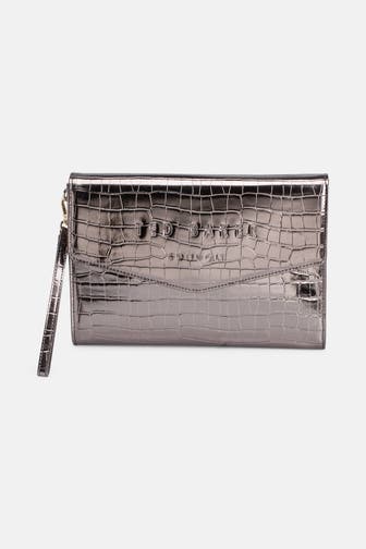 TED BAKER Clutch silber