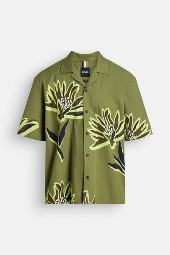 BOSS Kurzarmhemd Relaxed Fit