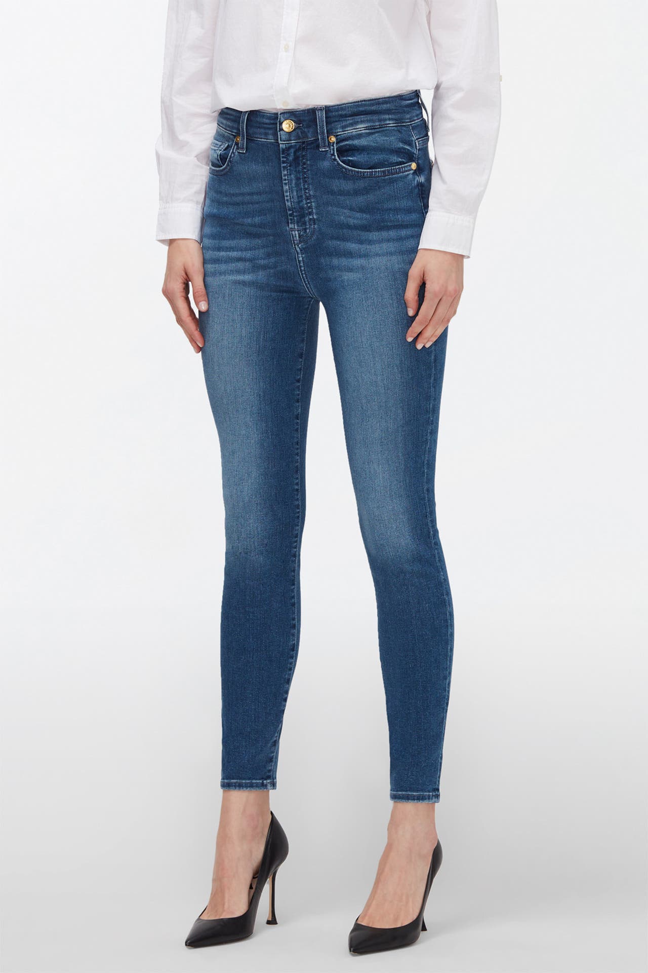 7 FOR ALL MANKIND Jeans 'Aubrey' skinny, Bild 1