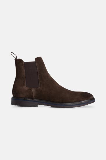 GORDON & BROS Chelsea-Boots 'Alessio' dunkelbraun