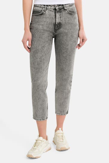 HUGO Capri-Jeans grau