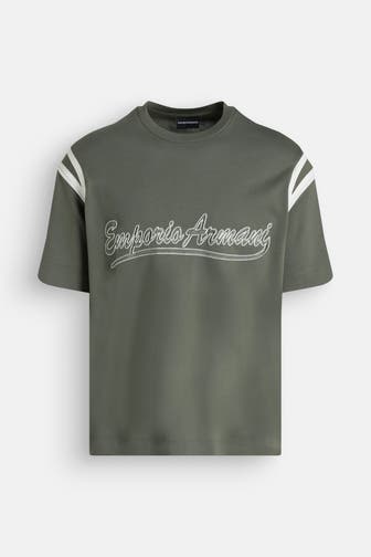 EMPORIO ARMANI T-Shirt graugrün