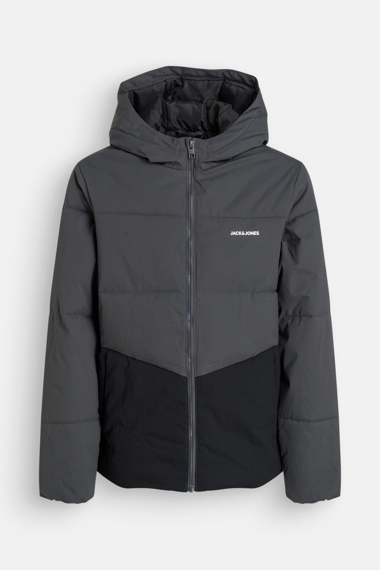 JACK & JONES Steppjacke 'Brady' anthrazit, Bild 1