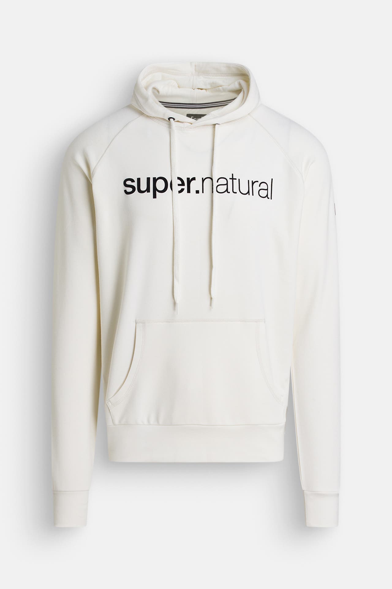 SUPER.NATURAL Wollmix-Hoodie ecru, Bild 1