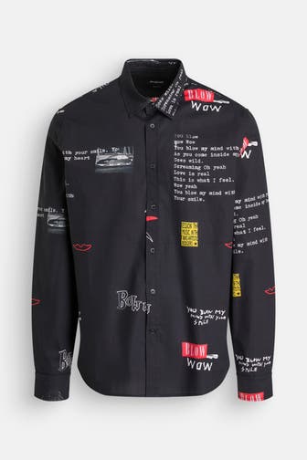 DESIGUAL Casual-Hemd Regular Fit