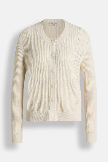 MARC O'POLO DENIM Strickjacke ecru