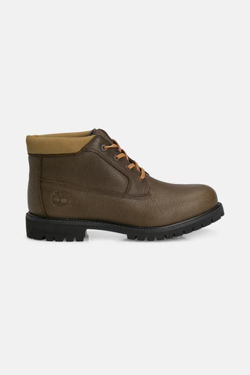 TIMBERLAND Leder-Boots braun