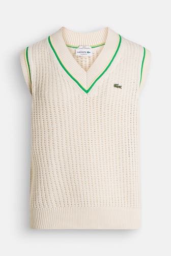 LACOSTE Pullunder creme unisex