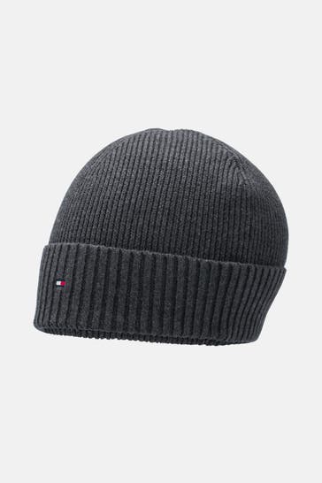 TOMMY HILFIGER Dark grey hat