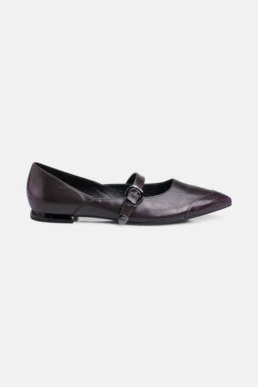 HÖGL Ballerinas aubergine
